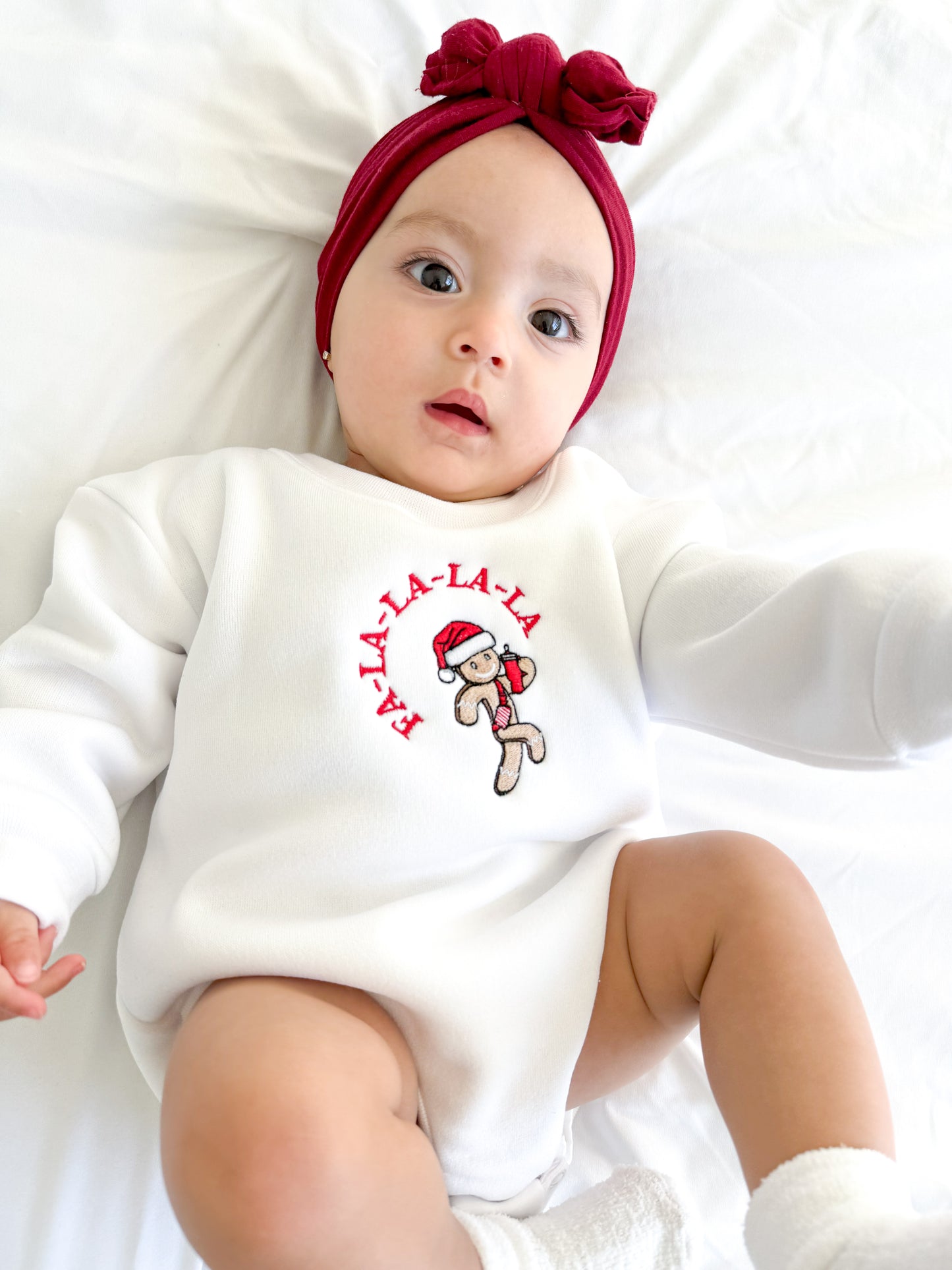 Stanley Gingerbread Bubble Crewneck Onesie