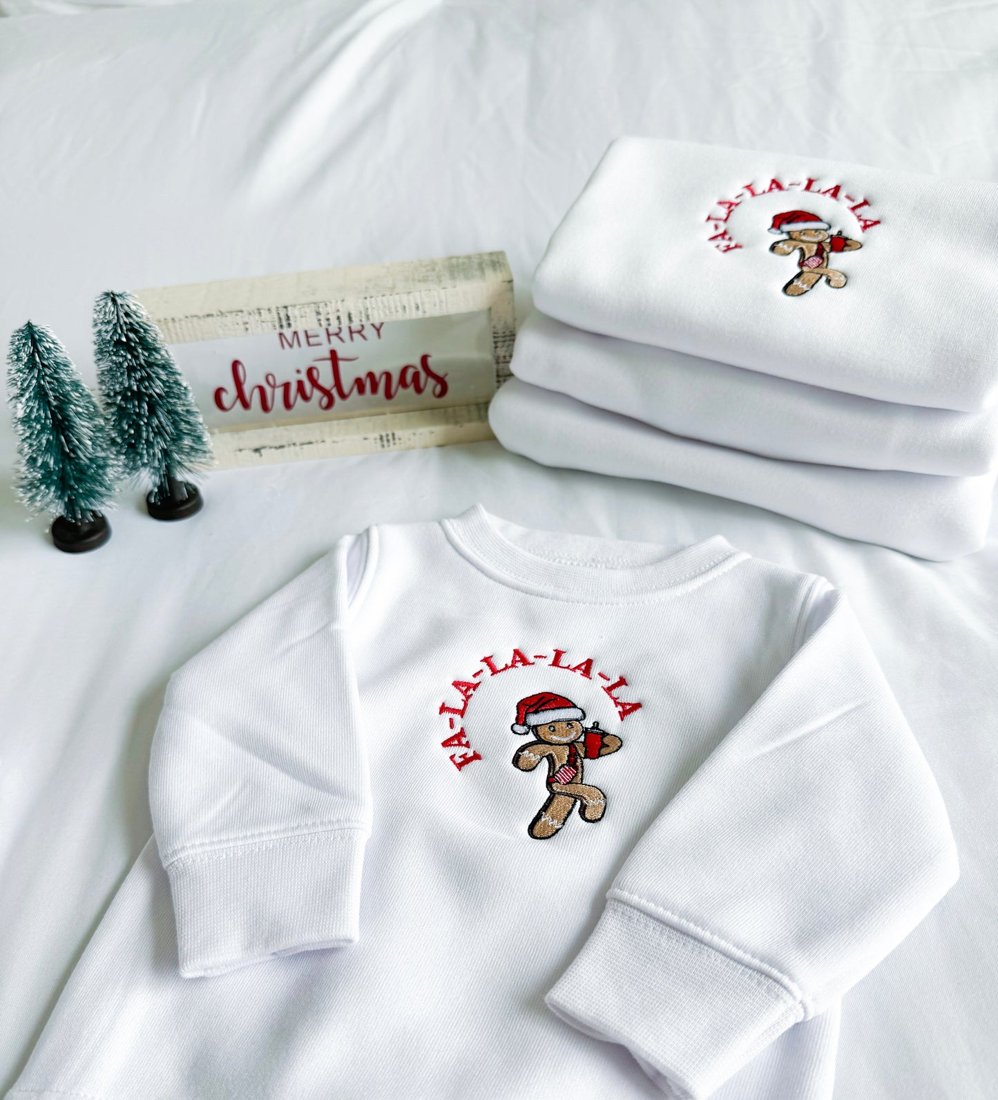 Stanley Gingerbread Bubble Crewneck Onesie