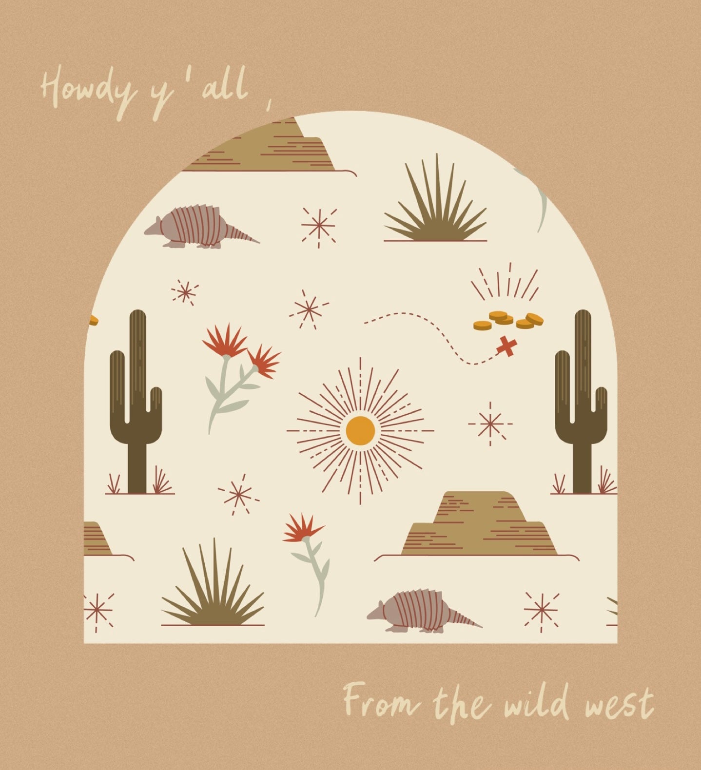 Wild West bamboo sleeper