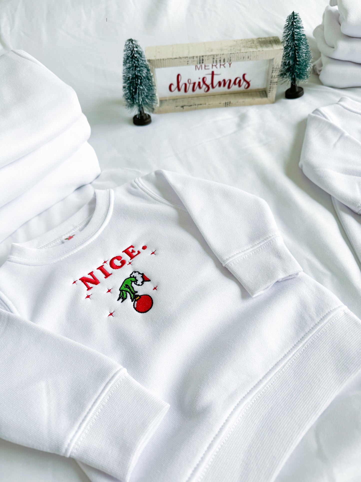 Nice Grinch Crewneck